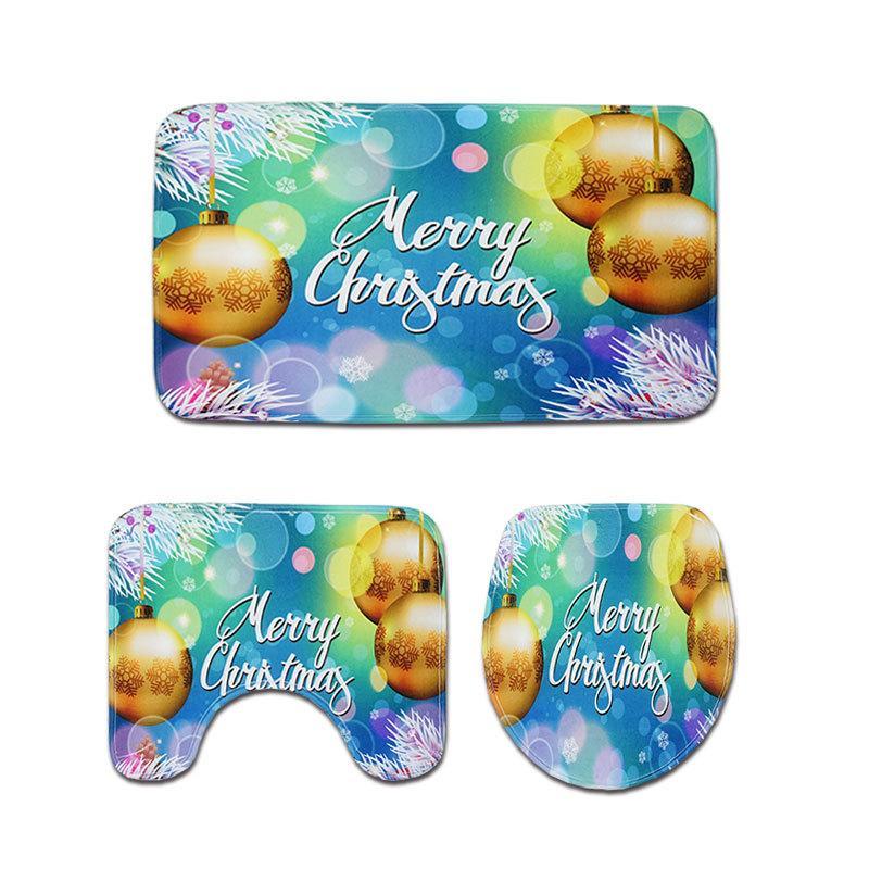 Winter Wonderland Christmas Bath Mat Sets