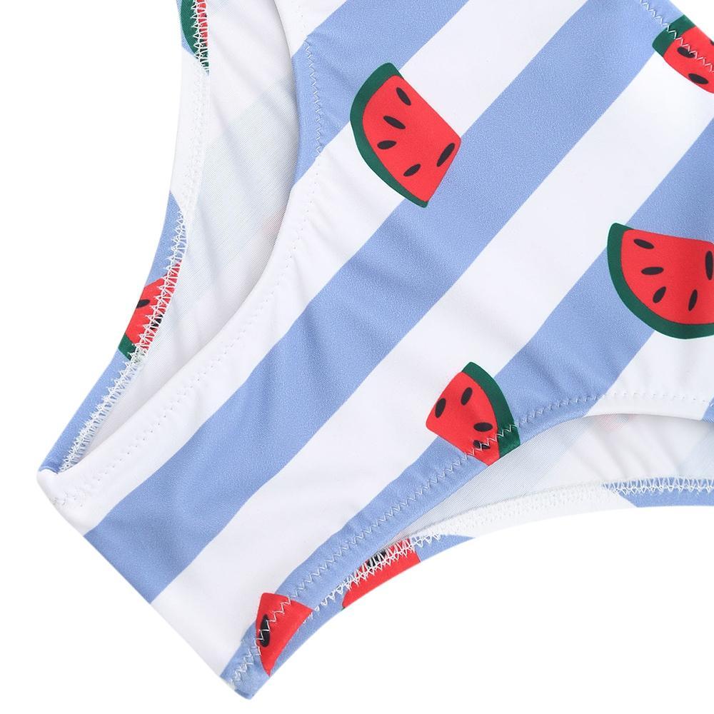 Adorable Watermelon Striped Bikini Set - THEONE APPAREL