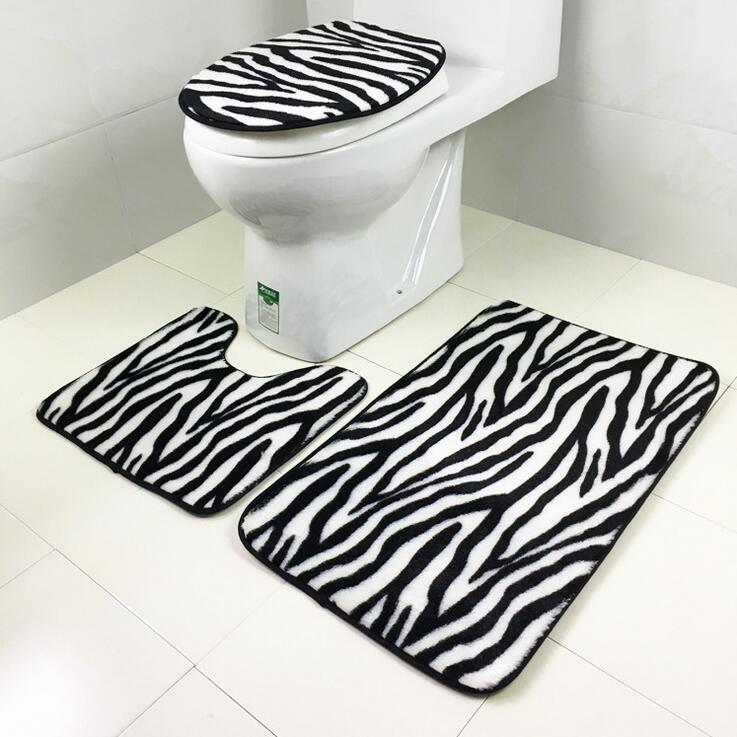 African Safari Print Bath Mat Set - THEONE APPAREL