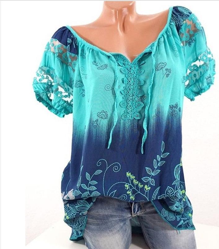 Bohemian Embroidery Casual Fit Top - THEONE APPAREL