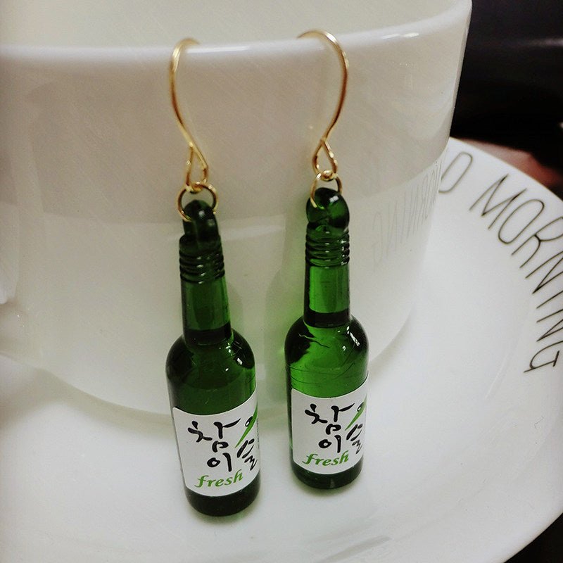 Brew Buds Beer Bottle Earrings - THEONE APPAREL