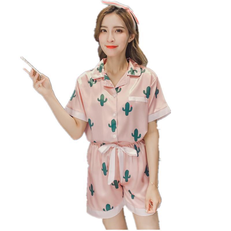 Cactus Cutie Desert Print Sleep Set - THEONE APPAREL