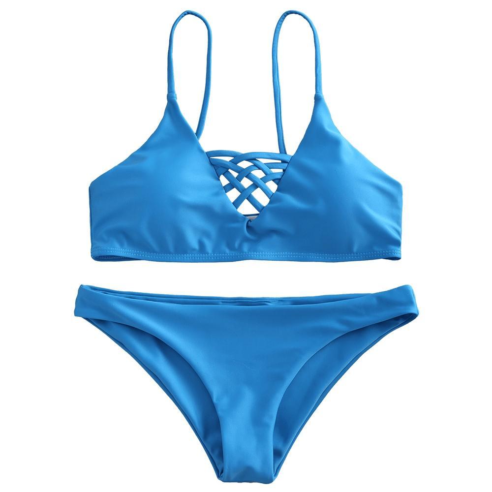 Cami Lace Up Womens Bikini - THEONE APPAREL